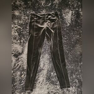 Lysse Black Velvet Leggings